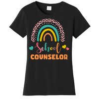 Cute School Counselor Rainbow Women's T-Shirt