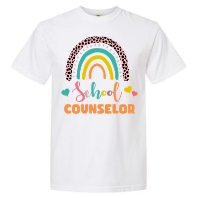 Cute School Counselor Rainbow Garment-Dyed Heavyweight T-Shirt