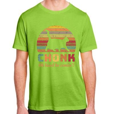 Chonk Scale Cat Meme Chonk Cat Adult ChromaSoft Performance T-Shirt