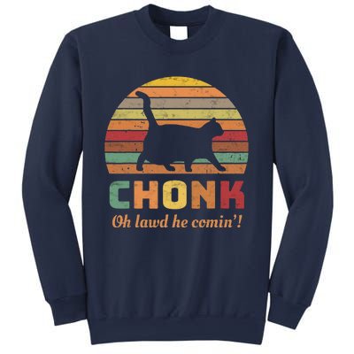 Chonk Scale Cat Meme Chonk Cat Sweatshirt