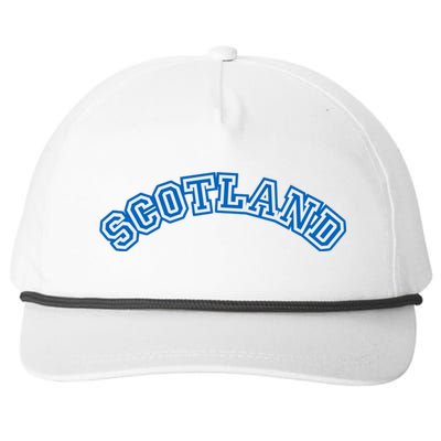 Cool Scotland Country Name Snapback Five-Panel Rope Hat