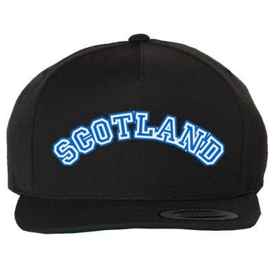 Cool Scotland Country Name Wool Snapback Cap