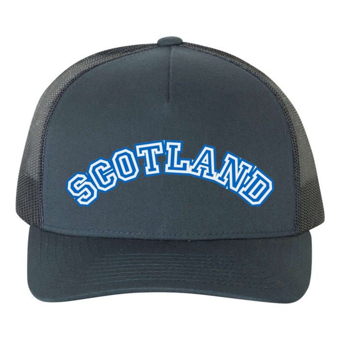 Cool Scotland Country Name Yupoong Adult 5-Panel Trucker Hat