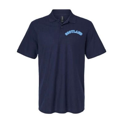 Cool Scotland Country Name Softstyle Adult Sport Polo