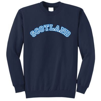 Cool Scotland Country Name Tall Sweatshirt