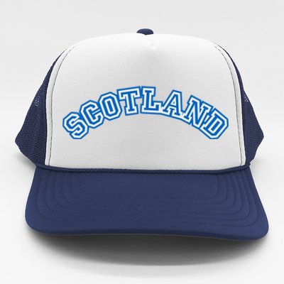 Cool Scotland Country Name Trucker Hat