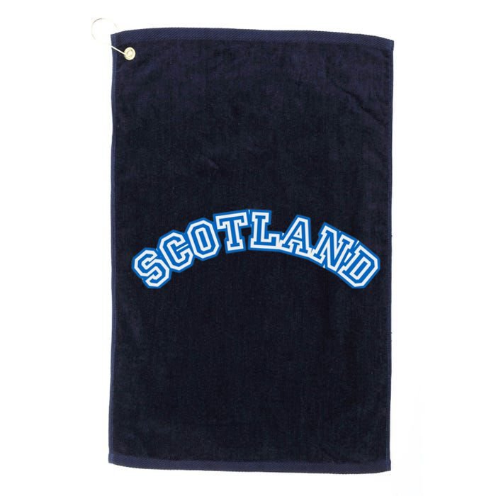 Cool Scotland Country Name Platinum Collection Golf Towel