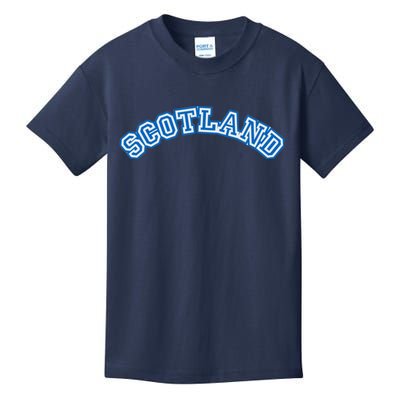 Cool Scotland Country Name Kids T-Shirt