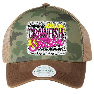 Crawfish Season Crawfish Boil Lobster Cajun Women Legacy Tie Dye Trucker Hat