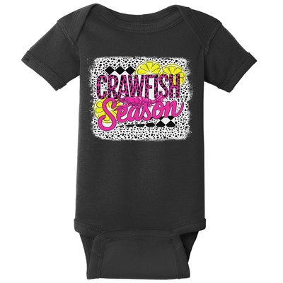 Crawfish Season Crawfish Boil Lobster Cajun Women Baby Bodysuit