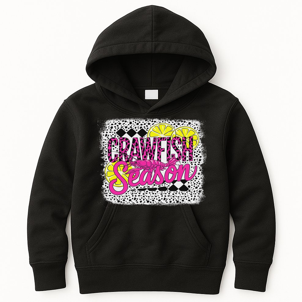 Crawfish Season Crawfish Boil Lobster Cajun Women Kids Hoodie