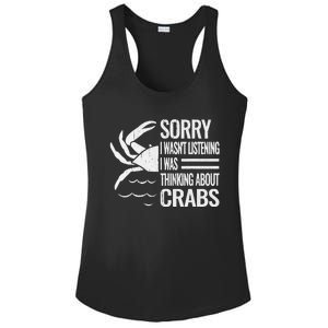 Crabmeat Seafood Crabbing Crabs Crabby Crab Ladies PosiCharge Competitor Racerback Tank