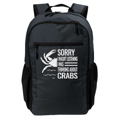 Crabmeat Seafood Crabbing Crabs Crabby Crab Daily Commute Backpack