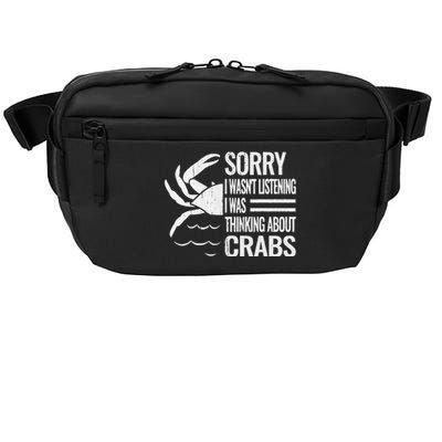 Crabmeat Seafood Crabbing Crabs Crabby Crab Crossbody Pack