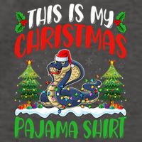 Cobra Snake Christmas Pajama Cobra Snake Xmas Lights Vector Backpack