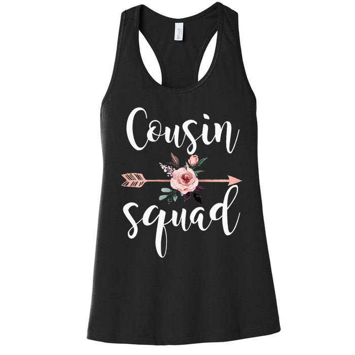 Cousin Squad Cousin Crew Nagers Team Cousin Women Women's Racerback Tank