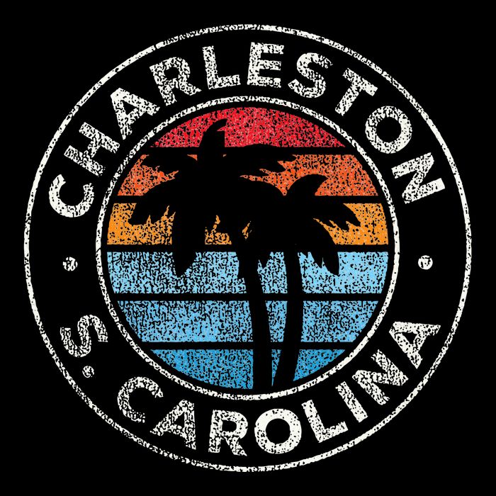 Charleston South Carolina Sc Vintage Bag