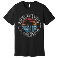 Charleston South Carolina Sc Vintage Premium T-Shirt