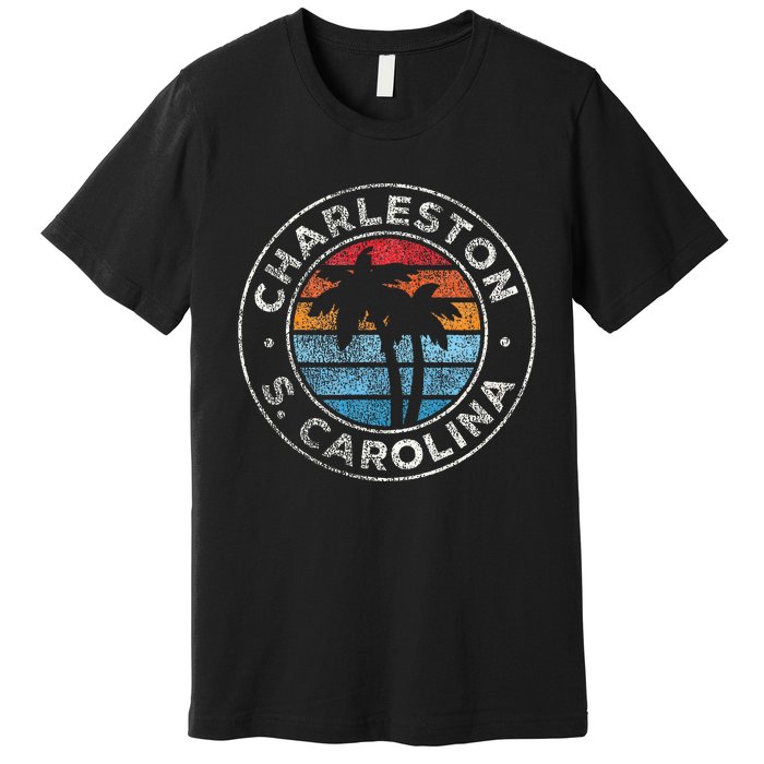 Charleston South Carolina Sc Vintage Premium T-Shirt