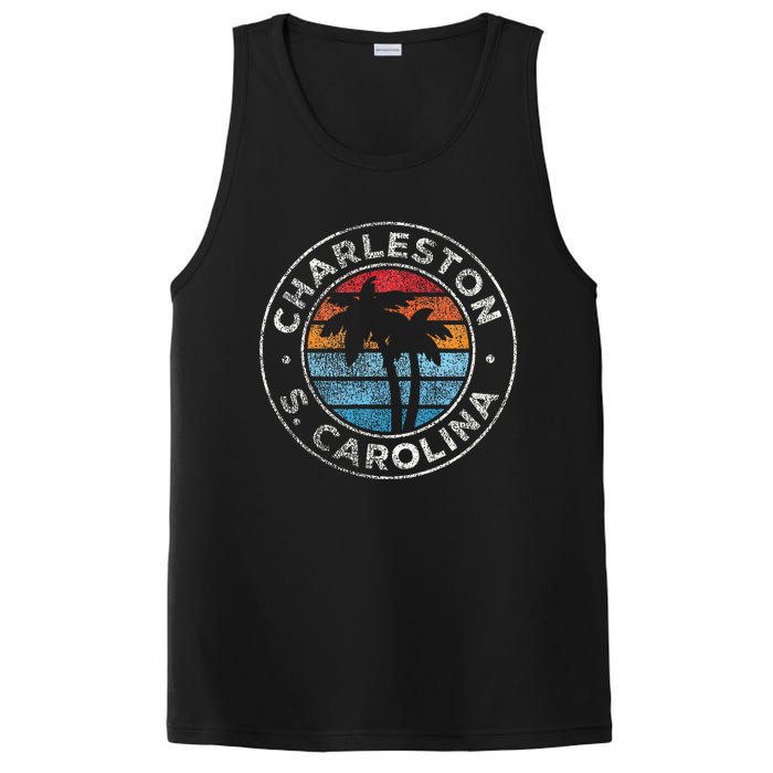 Charleston South Carolina Sc Vintage PosiCharge Competitor Tank