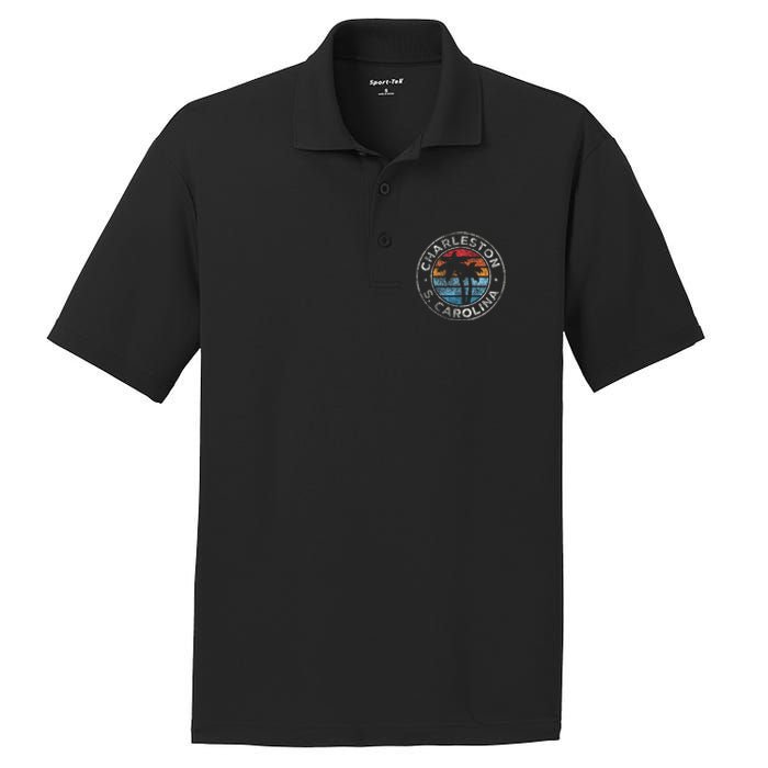 Charleston South Carolina Sc Vintage PosiCharge RacerMesh Polo