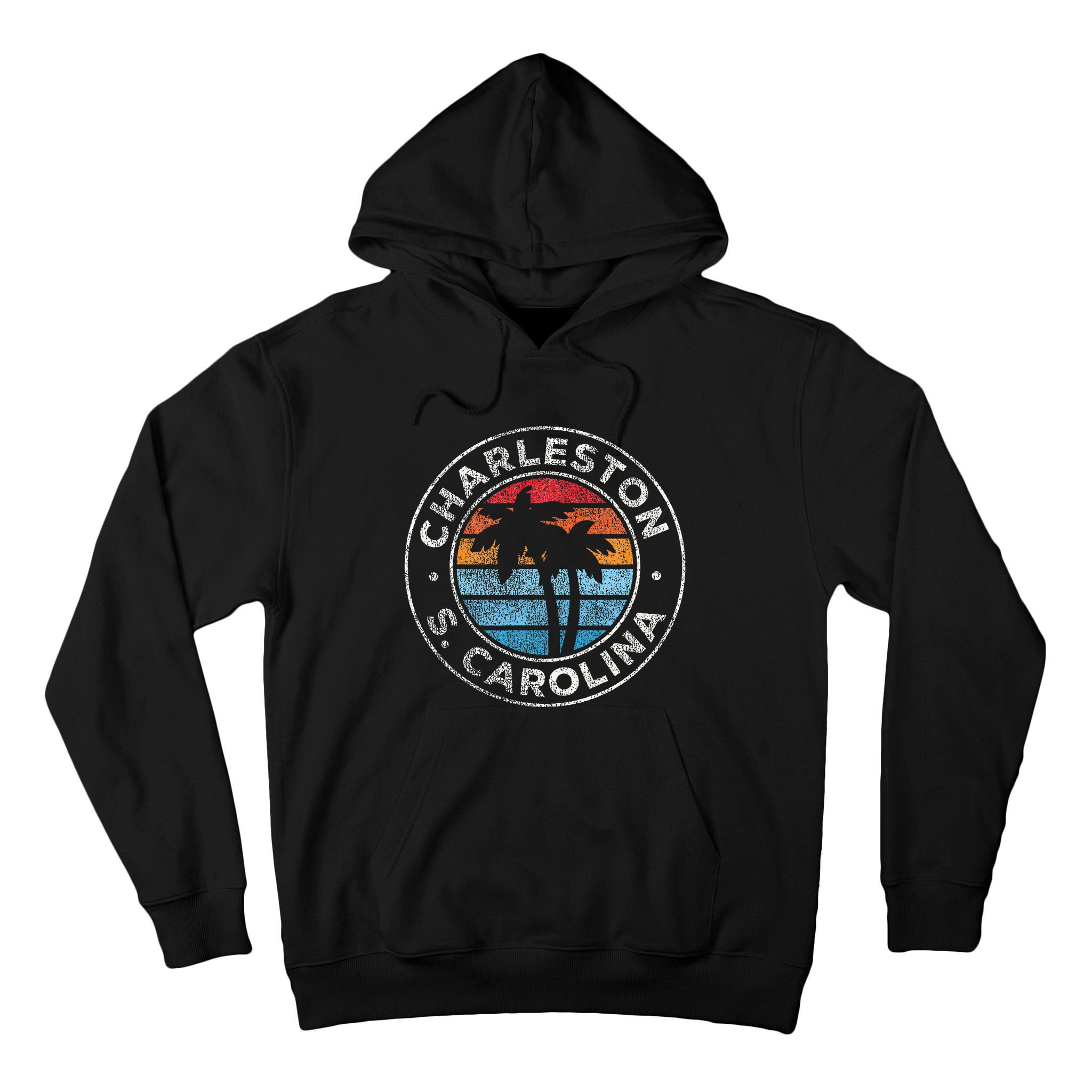 Charleston South Carolina Sc Vintage Tall Hoodie