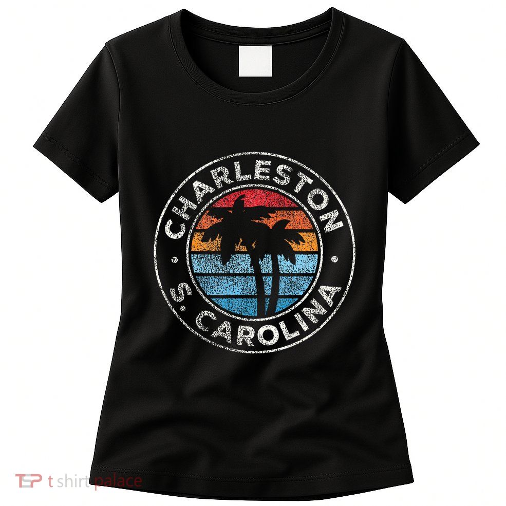 Charleston South Carolina Sc Vintage Womens T-Shirt