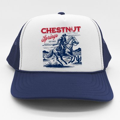 Chestnut Springs Cowboy Trucker Hat