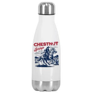 Chestnut Springs Cowboy Stainless Steel Insulated Water Bottle