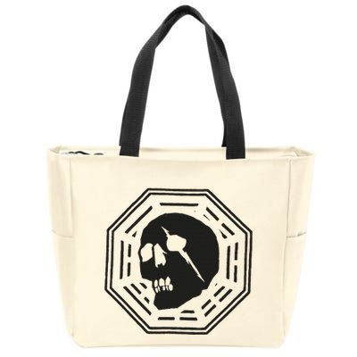 C.A.P.I.T.A Skull Zip Tote Bag