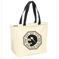C.A.P.I.T.A Skull Zip Tote Bag