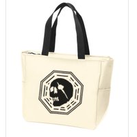 C.A.P.I.T.A Skull Zip Tote Bag