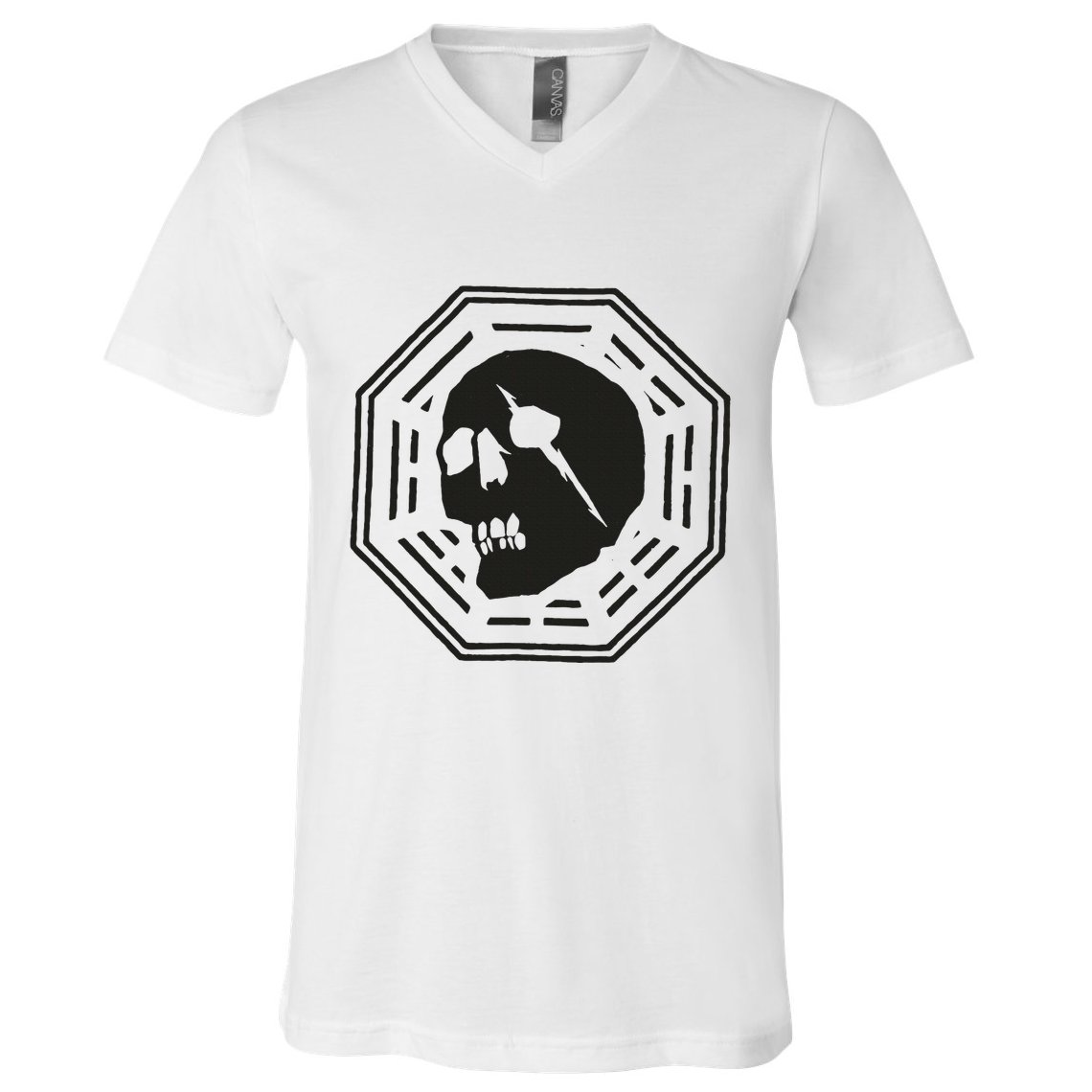C.A.P.I.T.A Skull V-Neck T-Shirt