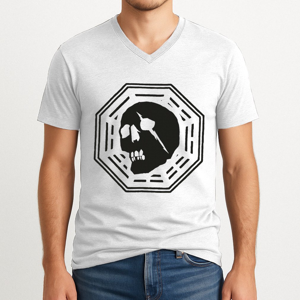 C.A.P.I.T.A Skull V-Neck T-Shirt