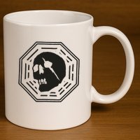 C.A.P.I.T.A Skull 11oz C Handle Ceramic Mug