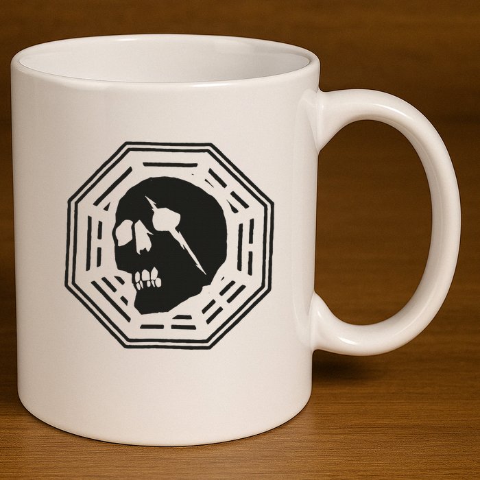 C.A.P.I.T.A Skull 11oz C Handle Ceramic Mug