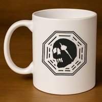 C.A.P.I.T.A Skull 11oz C Handle Ceramic Mug