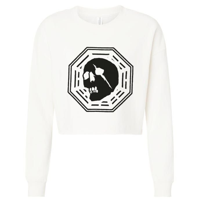 C.A.P.I.T.A Skull Cropped Pullover Crew
