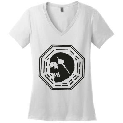 C.A.P.I.T.A Skull Women's V-Neck T-Shirt