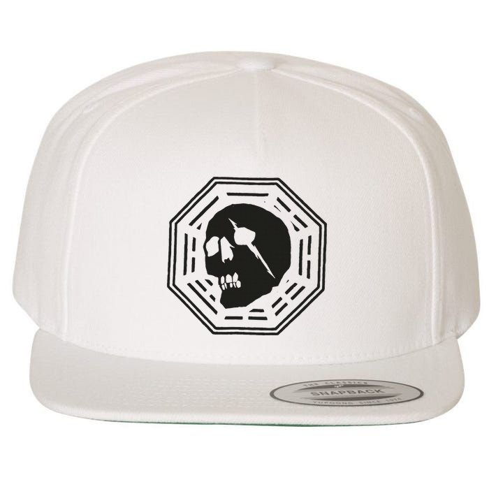 C.A.P.I.T.A Skull Wool Snapback Cap