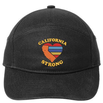 California Strong 7-Panel Snapback Hat