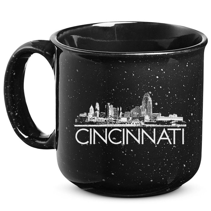 Cincinnati Skyline 15oz Campfire Ceramic Mug