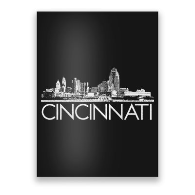 Cincinnati Skyline Poster