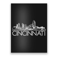 Cincinnati Skyline Poster