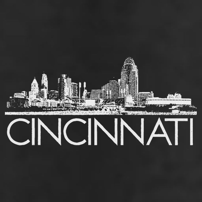 Cincinnati Skyline Golf Towel