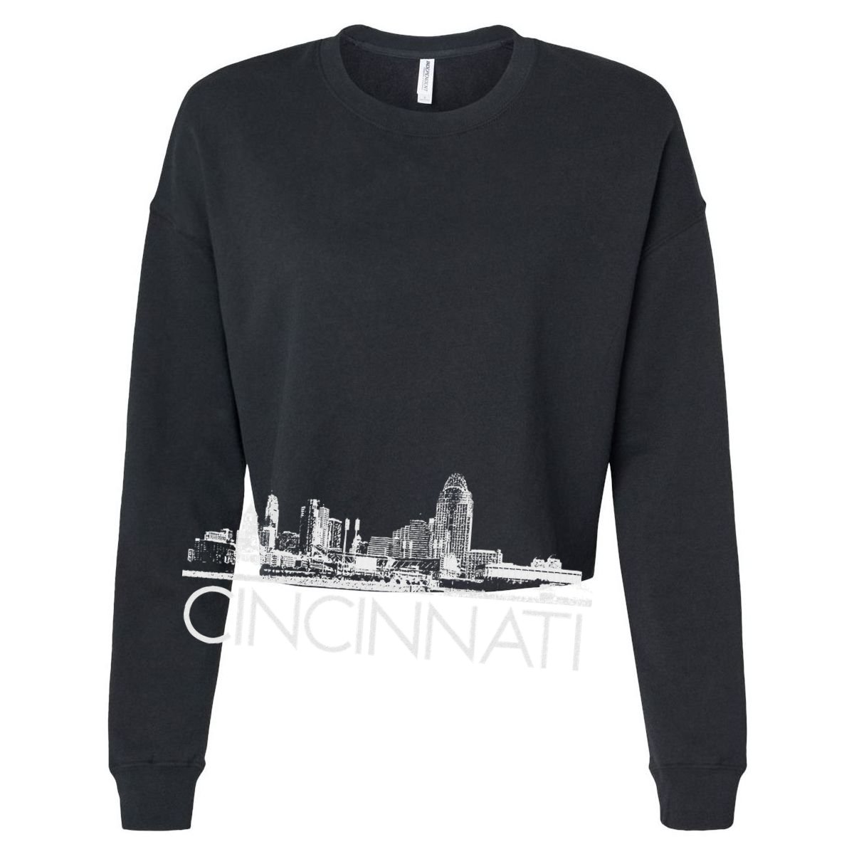 Cincinnati Skyline Zip Tote Bag
