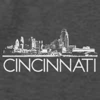 Cincinnati Skyline Vector Backpack