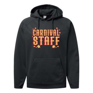 Carnival Staff Circus Event Performance Fleece Hoodie