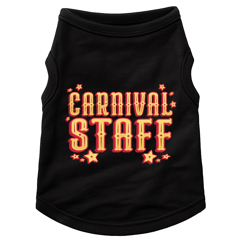 Carnival Staff Circus Event Doggie Tank