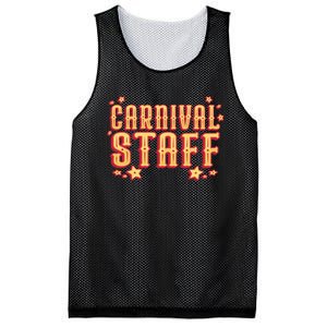 Carnival Staff Circus Event Mesh Reversible Basketball Jersey Tank